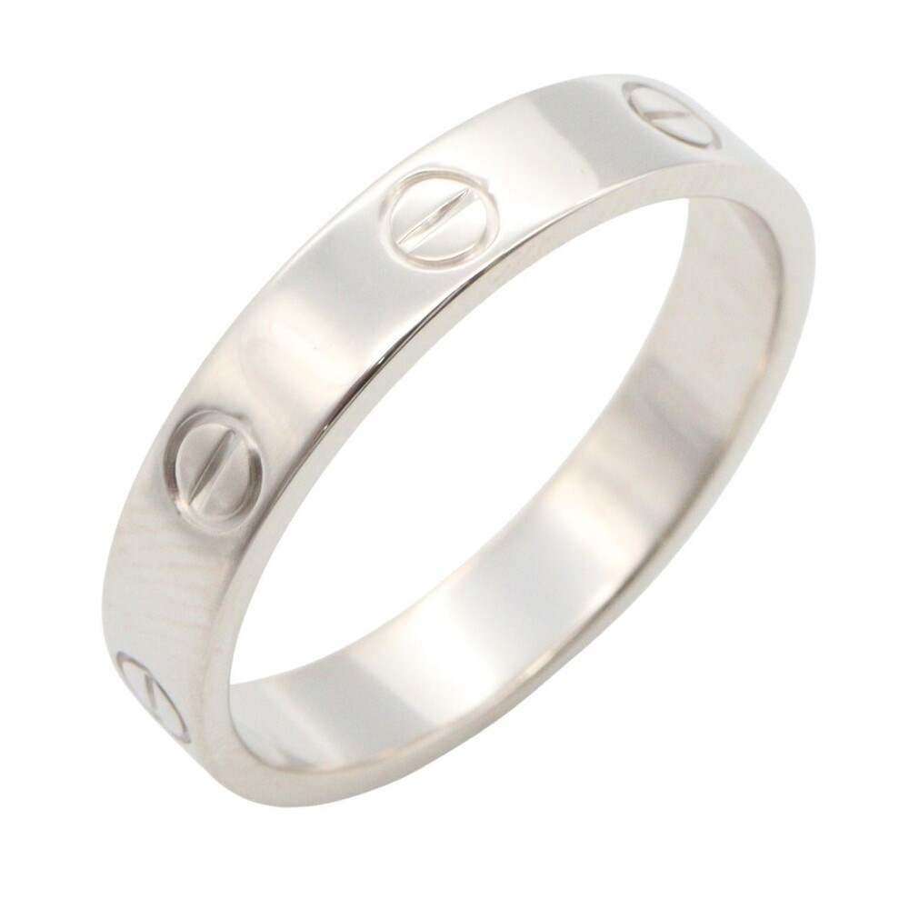 Cartier Mini Love Ring 18Kwg White Gold #309595C13B